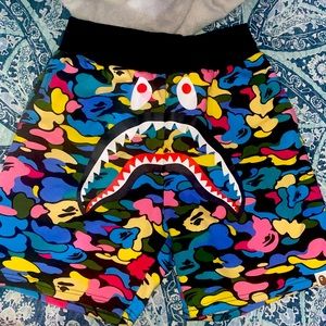 Bape Shorts Multi color camo | SEND OFFERS